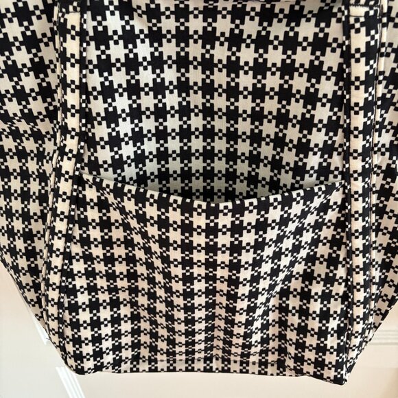Baggu Cloud Bag | BRAND NEW WITH TAGS! | Black and White Pixel Gingham - Picture 5 of 6
